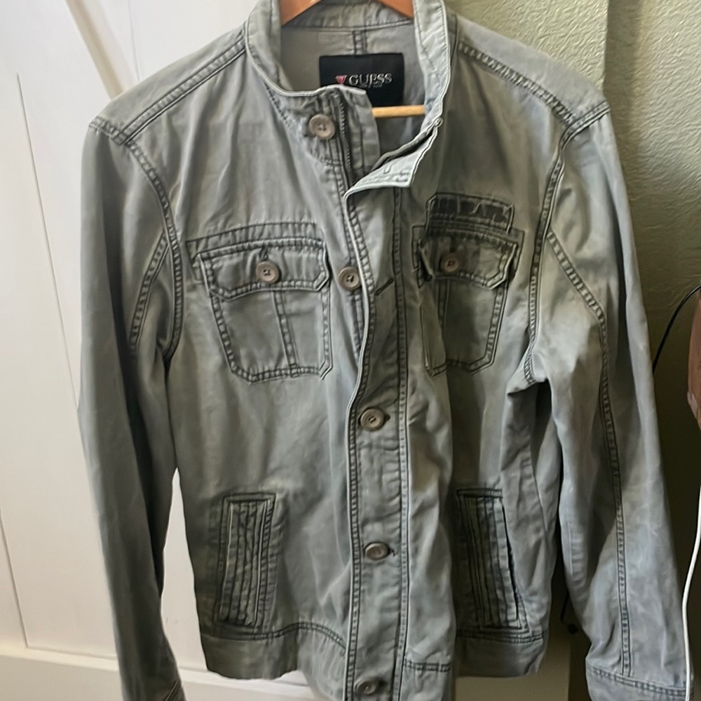 Guess jacket size large